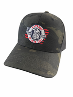 Load image into Gallery viewer, Black Camo Hat
